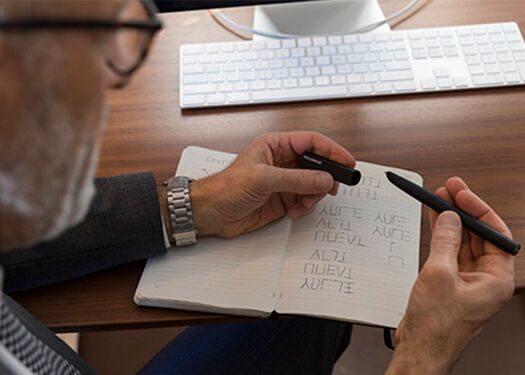 A partnership with Moleskine and U.C. Berkeley: The Future of Handwriting