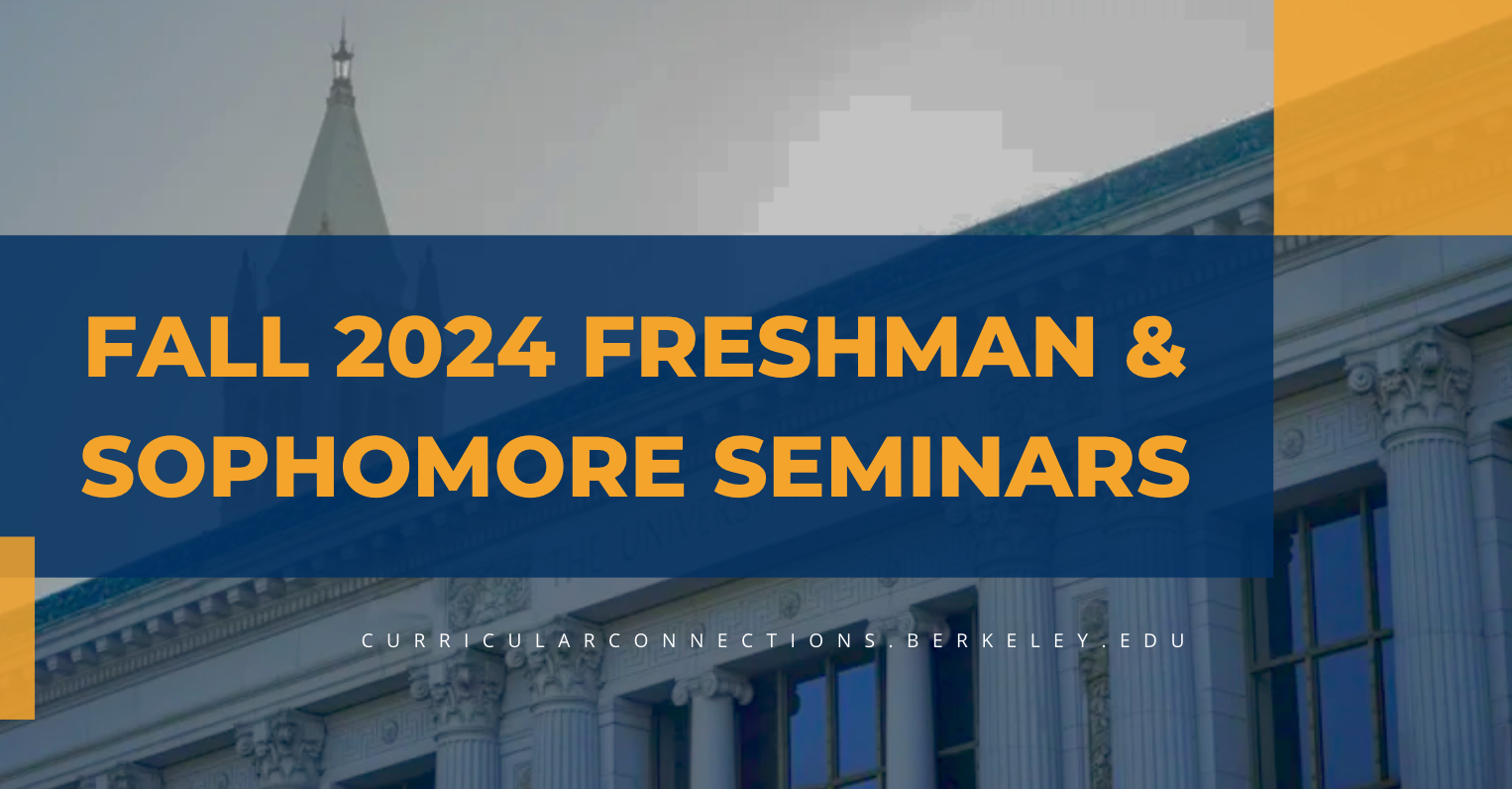 Freshman and Sophomore Seminars Fall 2024
